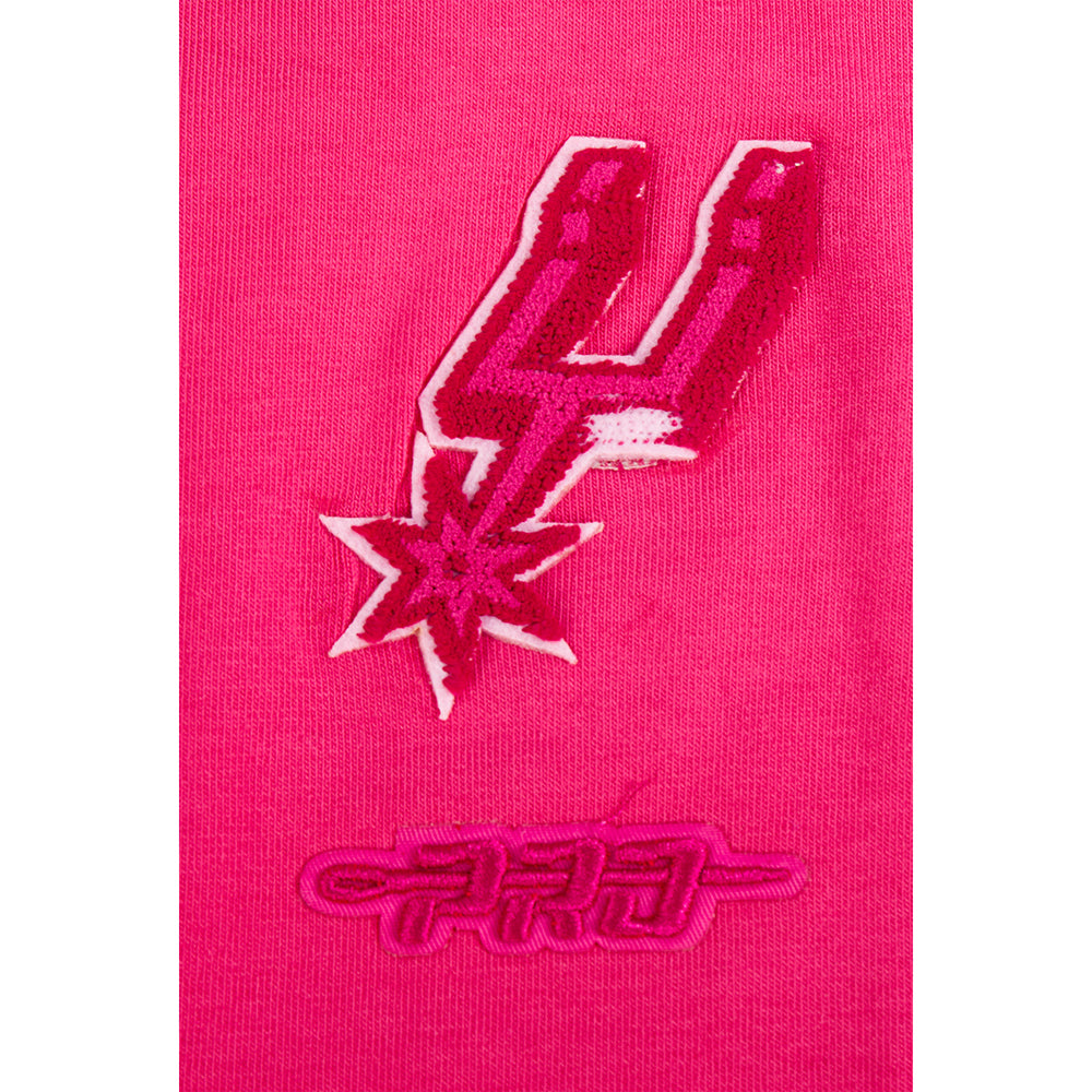 NBA SAN ANTONIO SPURS TRIPLE PINK BIG GIRL'S LEGGING (BEETROOT PURPLE)