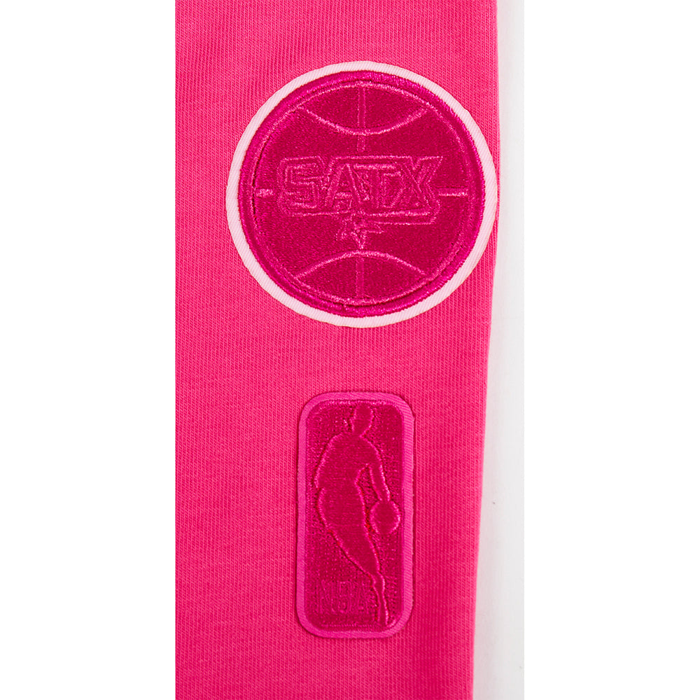 NBA SAN ANTONIO SPURS TRIPLE PINK BIG GIRL'S LEGGING (BEETROOT PURPLE)