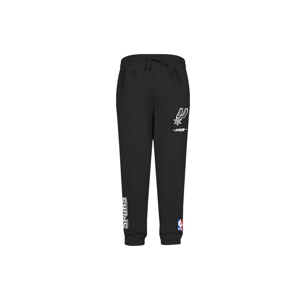 NBA SAN ANTONIO SPURS CLASSIC PANTALON OUATÉ EN MOLLETON POUR GARÇON ENFANT (NOIR)