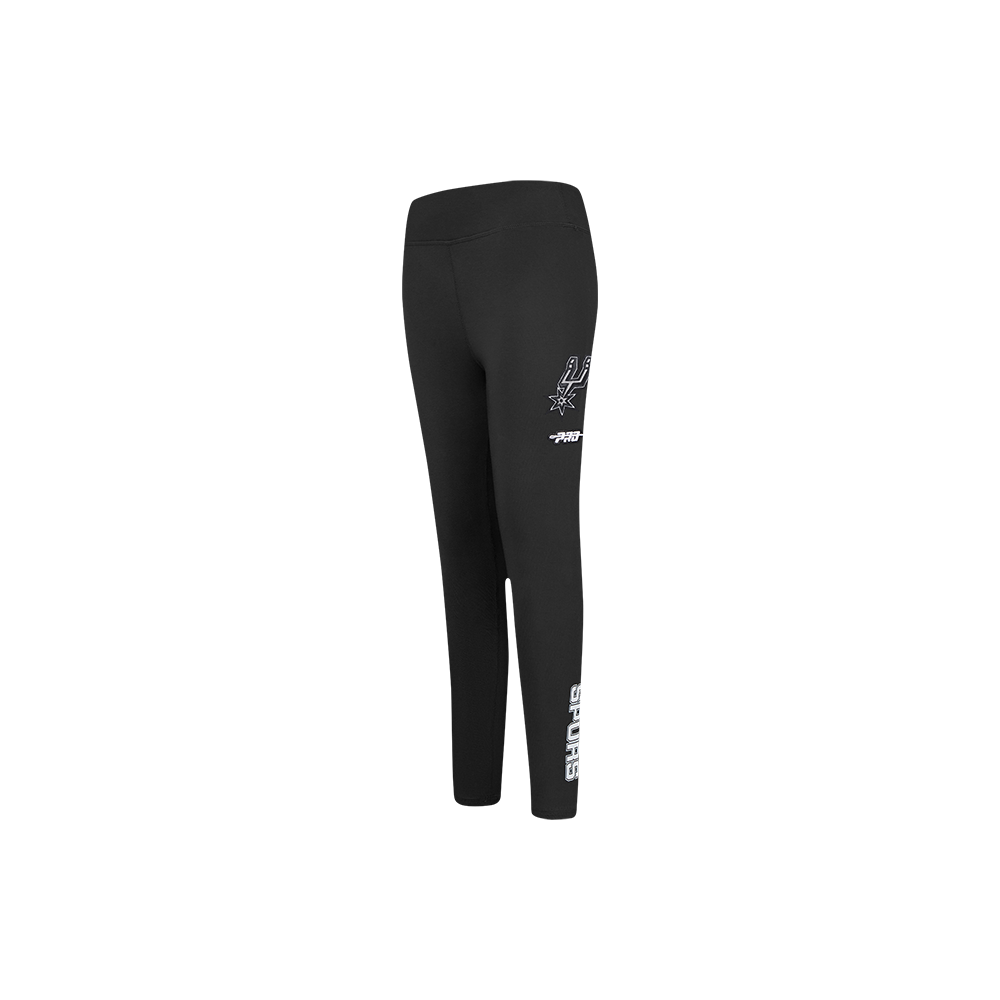 NBA SAN ANTONIO SPURS CLASSIC LITTLE GIRL'S LEGGING (BLACK)