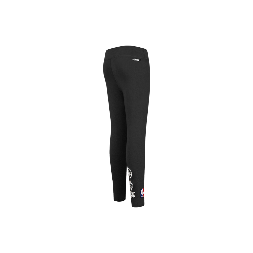 NBA SAN ANTONIO SPURS RETRO CLASSIC LITTLE GIRL'S LEGGING (BLACK)