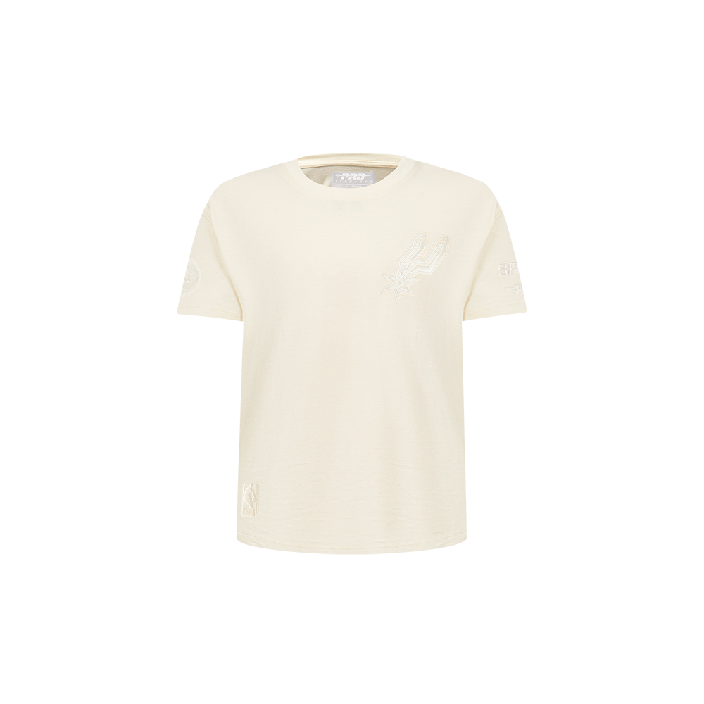 NBA SAN ANTONIO SPURS NEUTRAL T-SHIRT À MANCHES COURTES POUR GARÇON BAMBIN (COQUILLE D'ŒUF)