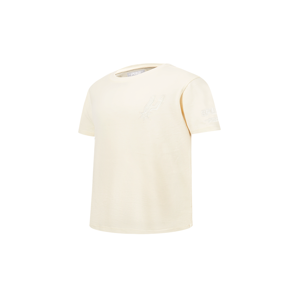 NBA SAN ANTONIO SPURS NEUTRAL T-SHIRT À MANCHES COURTES POUR GARÇON BAMBIN (COQUILLE D'ŒUF)