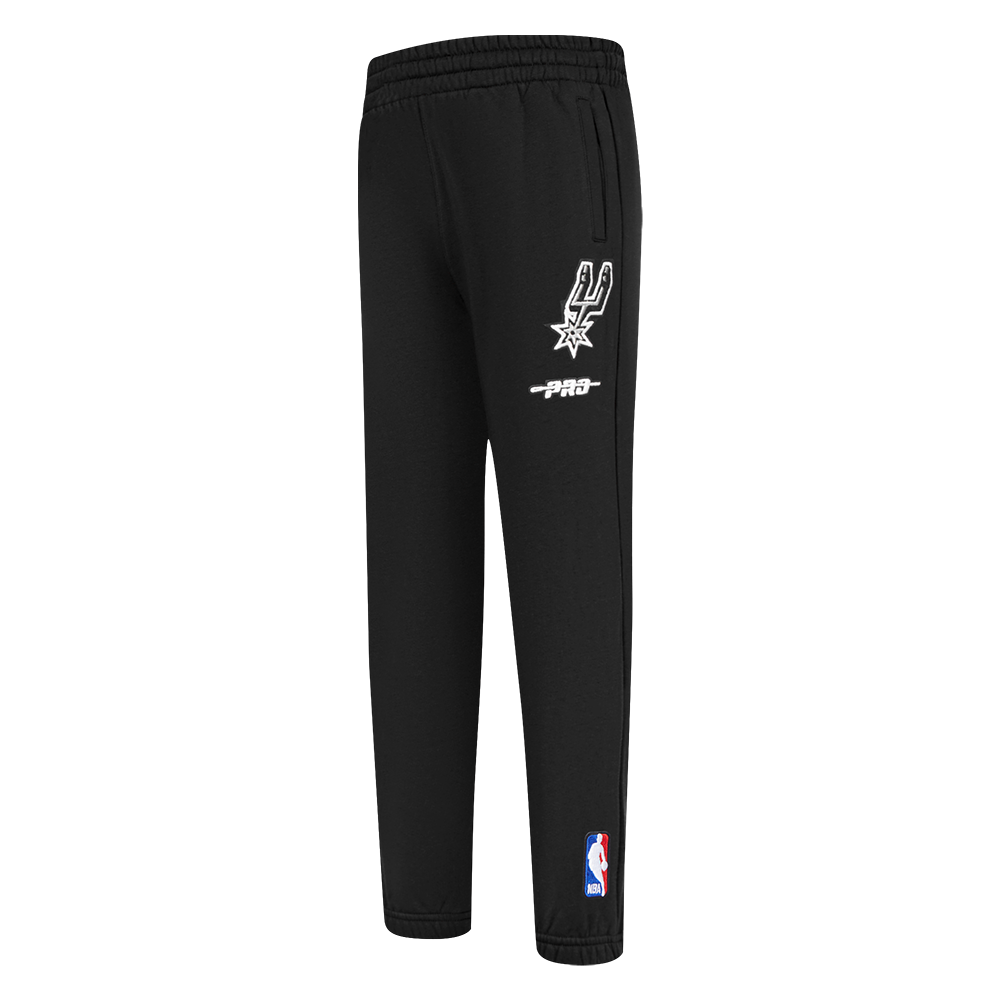 NBA SAN ANTONIO SPURS CLASSIC PANTALON OUATÉ EN MOLLETON POUR GARÇON BAMBIN (NOIR)