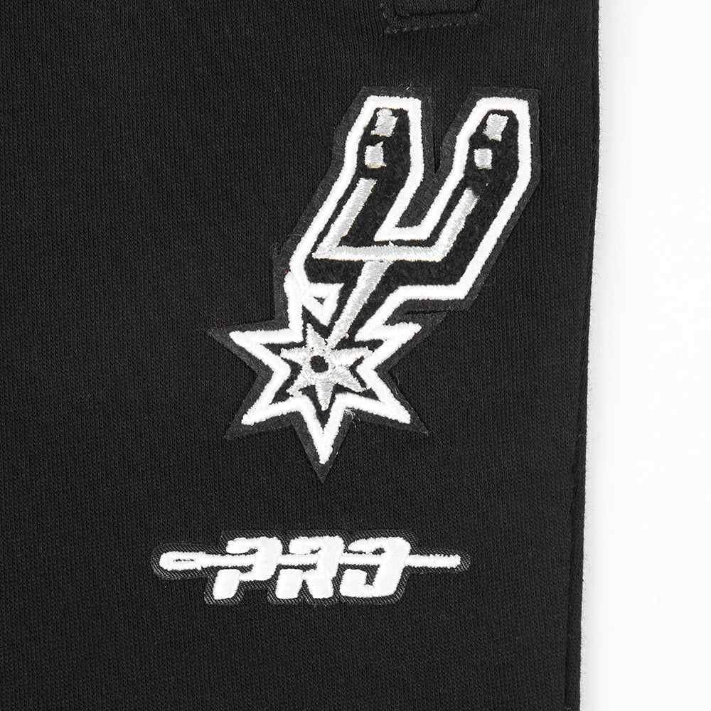 NBA SAN ANTONIO SPURS CLASSIC PANTALON OUATÉ EN MOLLETON POUR GARÇON BAMBIN (NOIR)