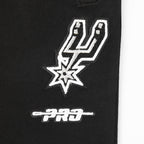 NBA SAN ANTONIO SPURS CLASSIC PANTALON OUATÉ EN MOLLETON POUR GARÇON BAMBIN (NOIR)