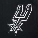 NBA SAN ANTONIO SPURS CLASSIC BLOUSON COLLÉGIAL EN LAINE POUR GARÇON BAMBIN (NOIR/BLANC)