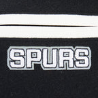 NBA SAN ANTONIO SPURS CLASSIC BLOUSON COLLÉGIAL EN LAINE POUR GARÇON BAMBIN (NOIR/BLANC)