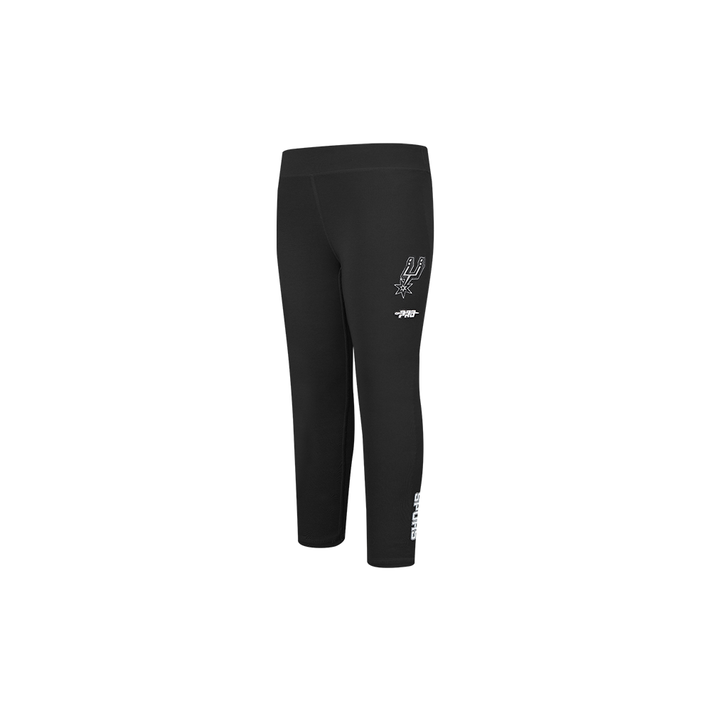 NBA SAN ANTONIO SPURS CLASSIC LEGGING POUR FILLE BAMBIN (NOIR)