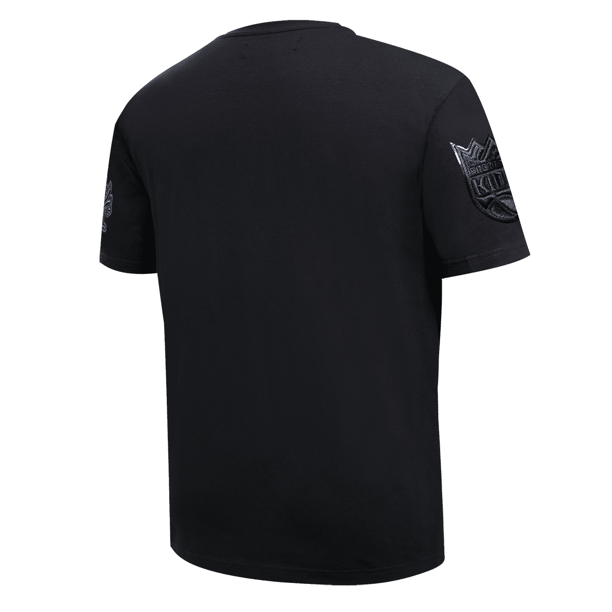 NBA SACRAMENTO KINGS TRIPLE BLACK LOGO PRO TEAM MEN'S TEE (TRIPLE BLACK)