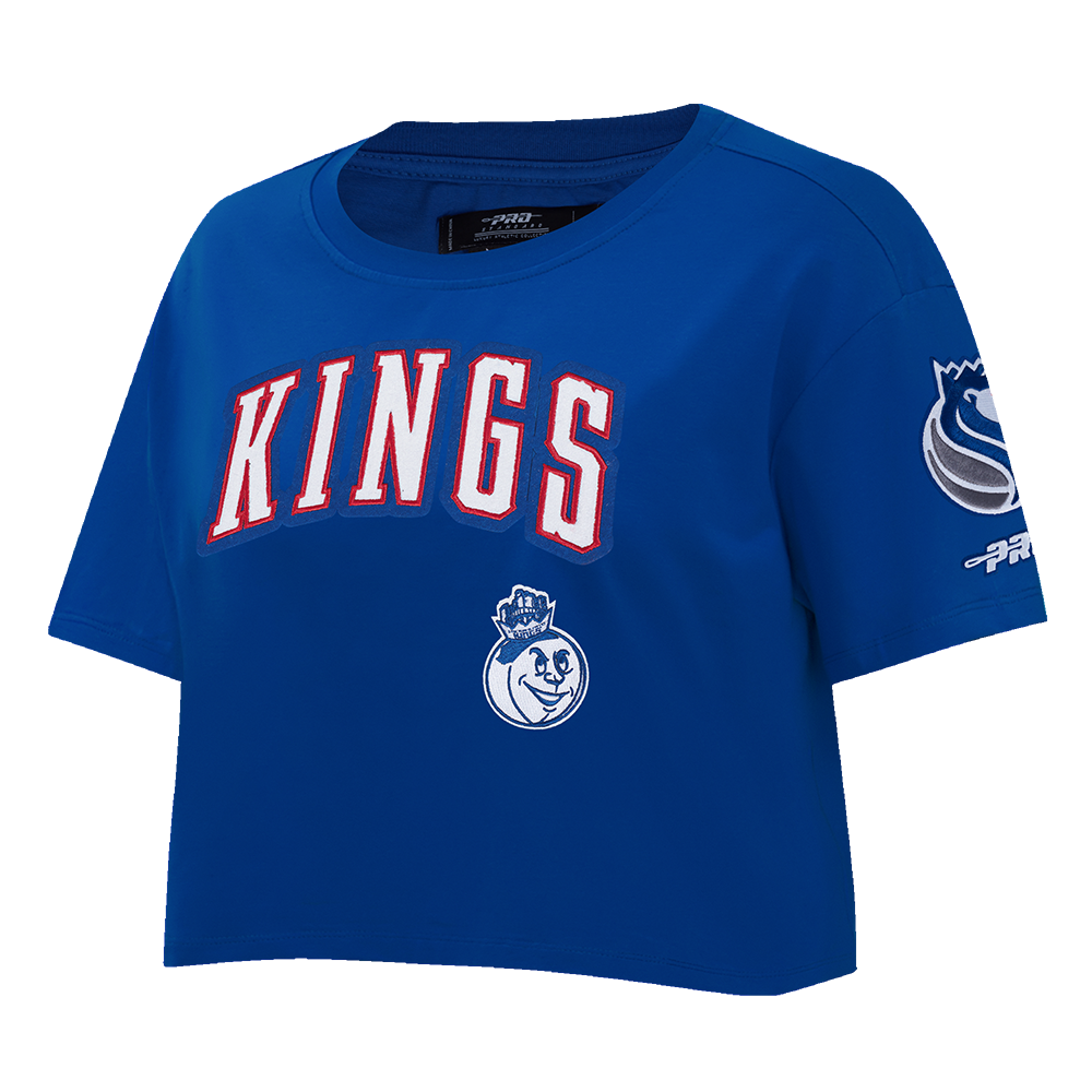 NBA SACRAMENTO KINGS CITY EDITION 24-25 WOMEN'S SJ BOXY TEE (DODGER BLUE)