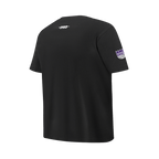 NBA SACRAMENTO KINGS CLASSIC BIG BOY'S SJ TEE (BLACK)