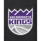 NBA SACRAMENTO KINGS CLASSIC BIG BOY'S SJ TEE (BLACK)