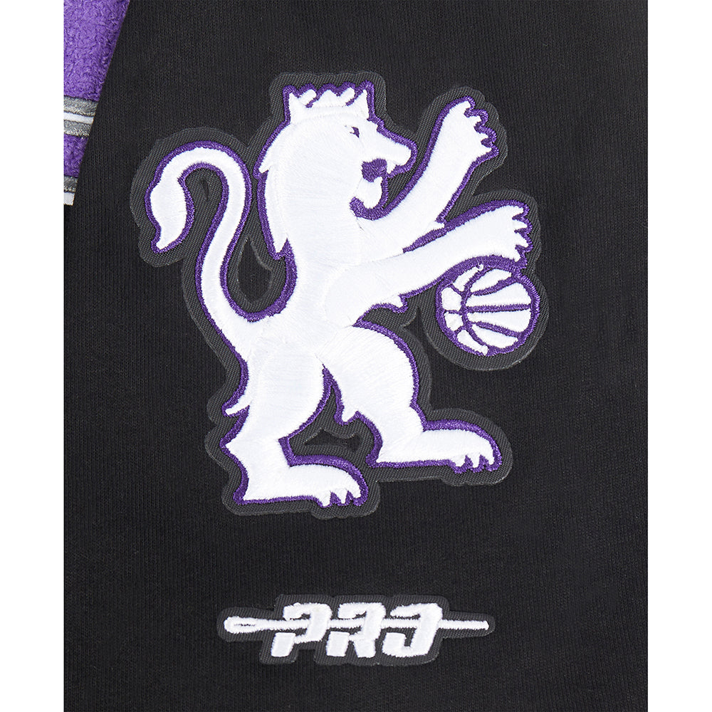 NBA SACRAMENTO KINGS CLASSIC BIG BOY'S SJ TEE (BLACK)