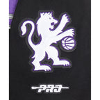 NBA SACRAMENTO KINGS CLASSIC BIG BOY'S SJ TEE (BLACK)