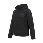 NBA SACRAMENTO KINGS TRIPLE BLACK BIG BOY'S FLC PO HOODIE (BLACK)