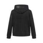 NBA SACRAMENTO KINGS TRIPLE BLACK BIG BOY'S FLC PO HOODIE (BLACK)