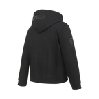 NBA SACRAMENTO KINGS TRIPLE BLACK BIG BOY'S FLC PO HOODIE (BLACK)