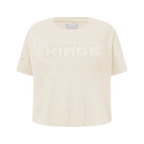 NBA SACRAMENTO KINGS NEUTRAL T-SHIRT À MANCHES COURTES ET À COUPE CARRÉE POUR FILLE JUNIOR (COQUILLE D'ŒUF)