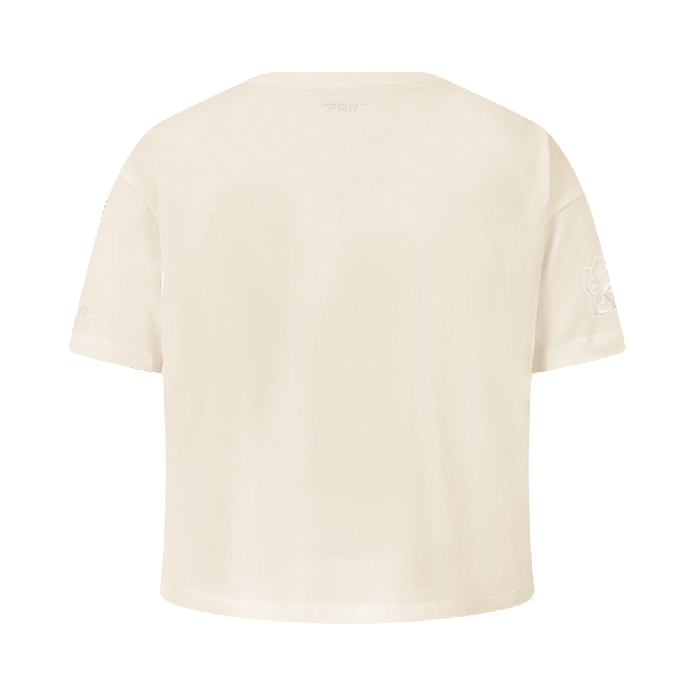 NBA SACRAMENTO KINGS NEUTRAL T-SHIRT À MANCHES COURTES ET À COUPE CARRÉE POUR FILLE JUNIOR (COQUILLE D'ŒUF)
