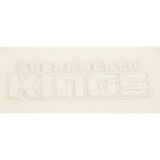 NBA SACRAMENTO KINGS NEUTRAL T-SHIRT À MANCHES COURTES ET À COUPE CARRÉE POUR FILLE JUNIOR (COQUILLE D'ŒUF)