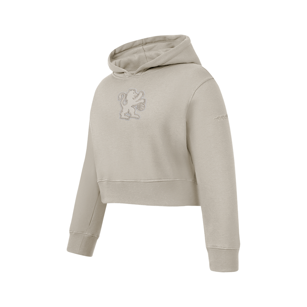 NBA SACRAMENTO KINGS NEUTRAL CHANDAIL À CAPUCHON EN MOLLETON POUR FILLE JUNIOR (TAUPE)