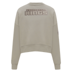 NBA SACRAMENTO KINGS NEUTRAL FLEECE CREWNECK (TAUPE)