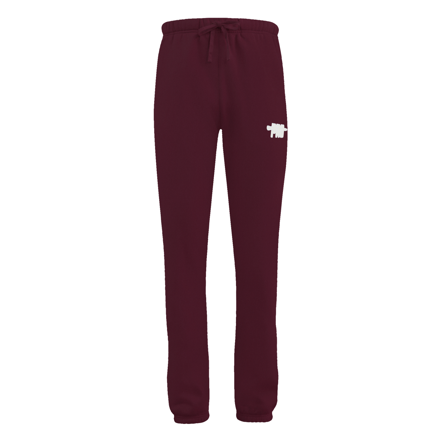 PRO STANDARD CLASSIC CHENILLE WHT LOGO MEN'S FLC SWEATPANT (WINE)