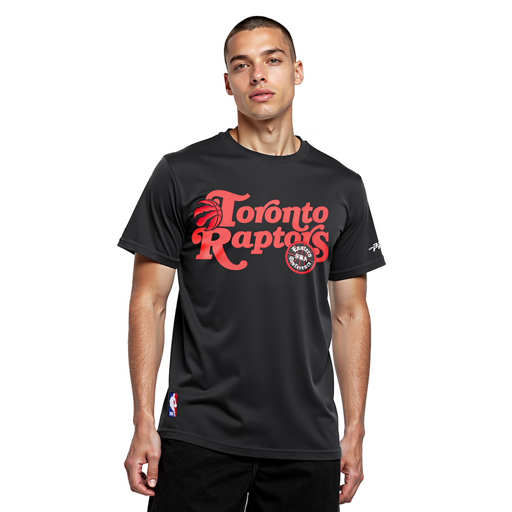 NBA TORONTO RAPTORS SOUVENIR MEN'S SJ TEE (BLACK)