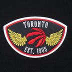 NBA TORONTO RAPTORS BORN FOR SPORT T-SHIRT EN JERSEY SIMPLE POUR HOMME (NOIR)