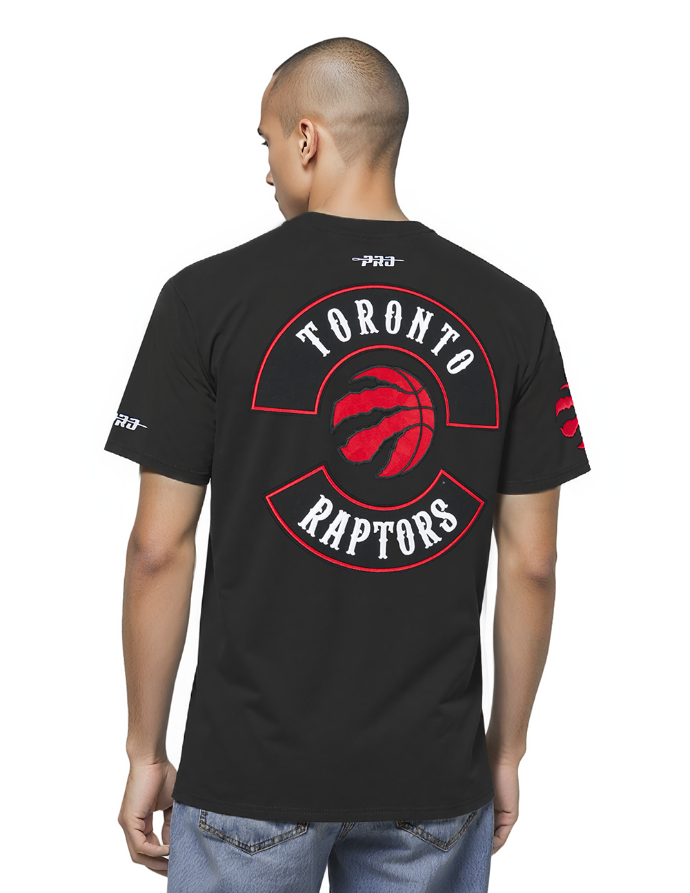 NBA TORONTO RAPTORS BORN FOR SPORT T-SHIRT EN JERSEY SIMPLE POUR HOMME (NOIR)