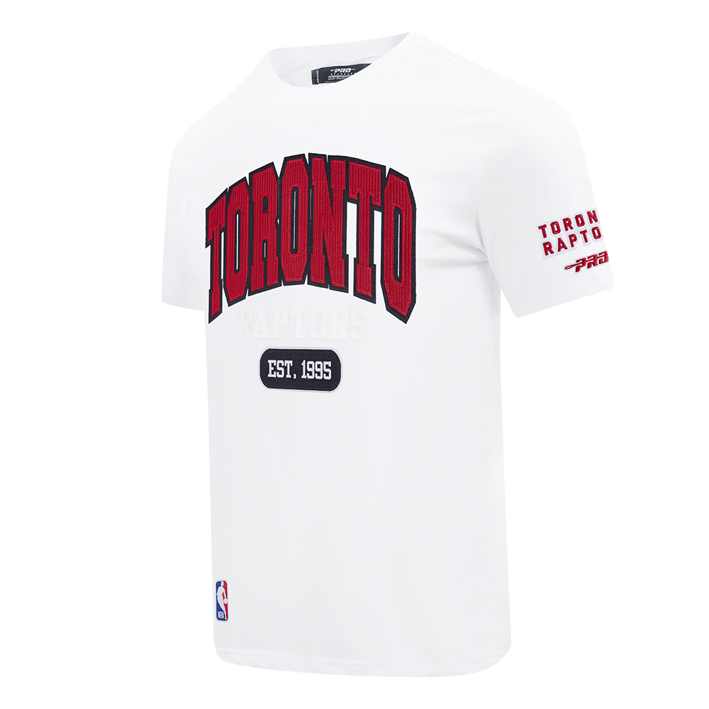 NBA TORONTO RAPTORS CITY ARCH MEN'S SJ TEE (WHITE)
