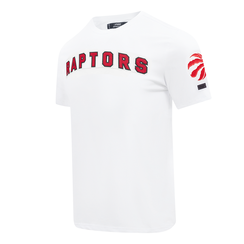 NBA TORONTO RAPTORS CLASSIC CHENILLE MEN'S SJ TEE (WHITE)