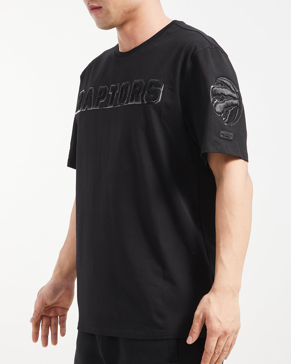NBA TORONTO RAPTORS TRIPLE BLACK MEN'S TEE (TRIPLE BLACK)