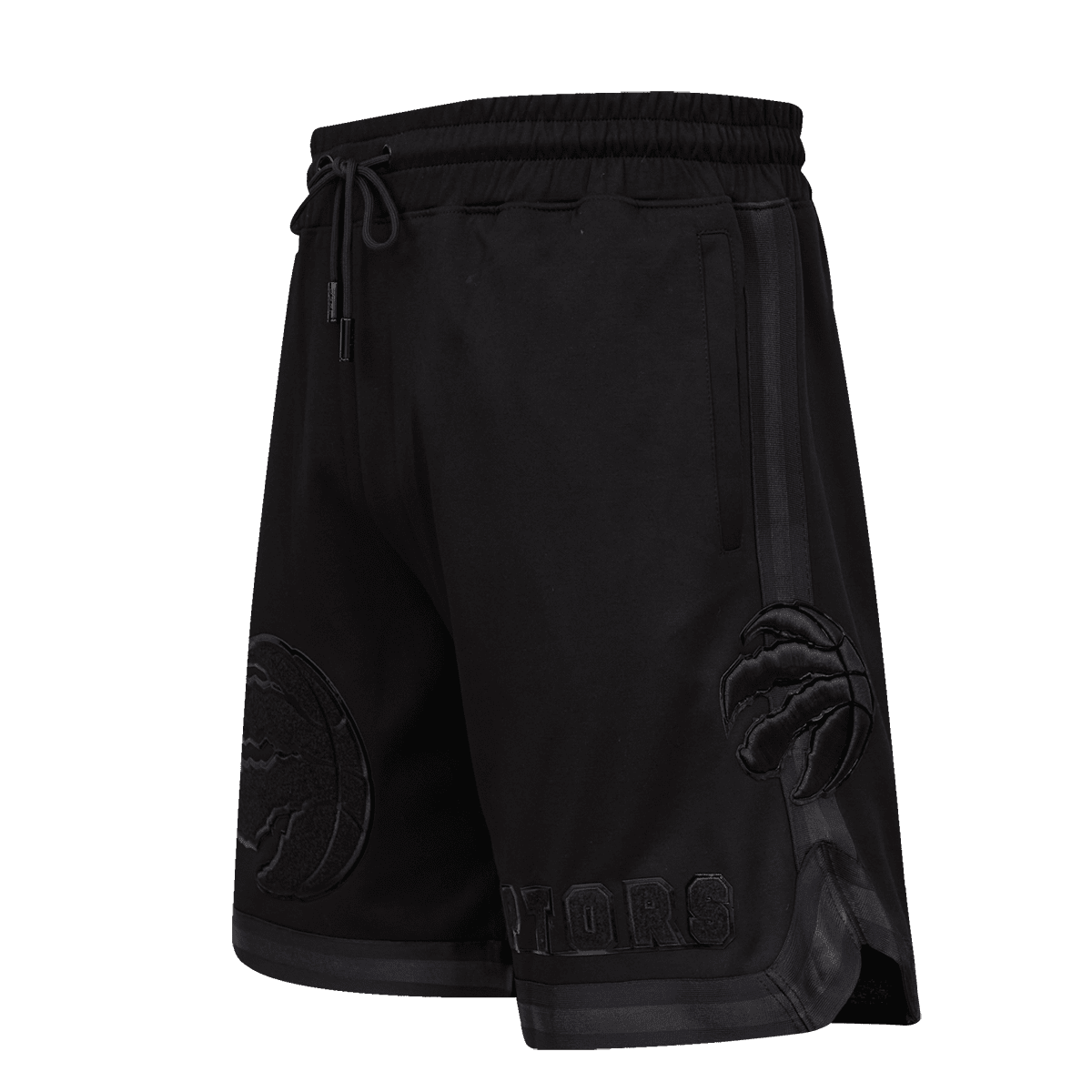 NBA TORONTO RAPTORS TRIPLE BLACK MEN'S SHORT (TRIPLE BLACK)