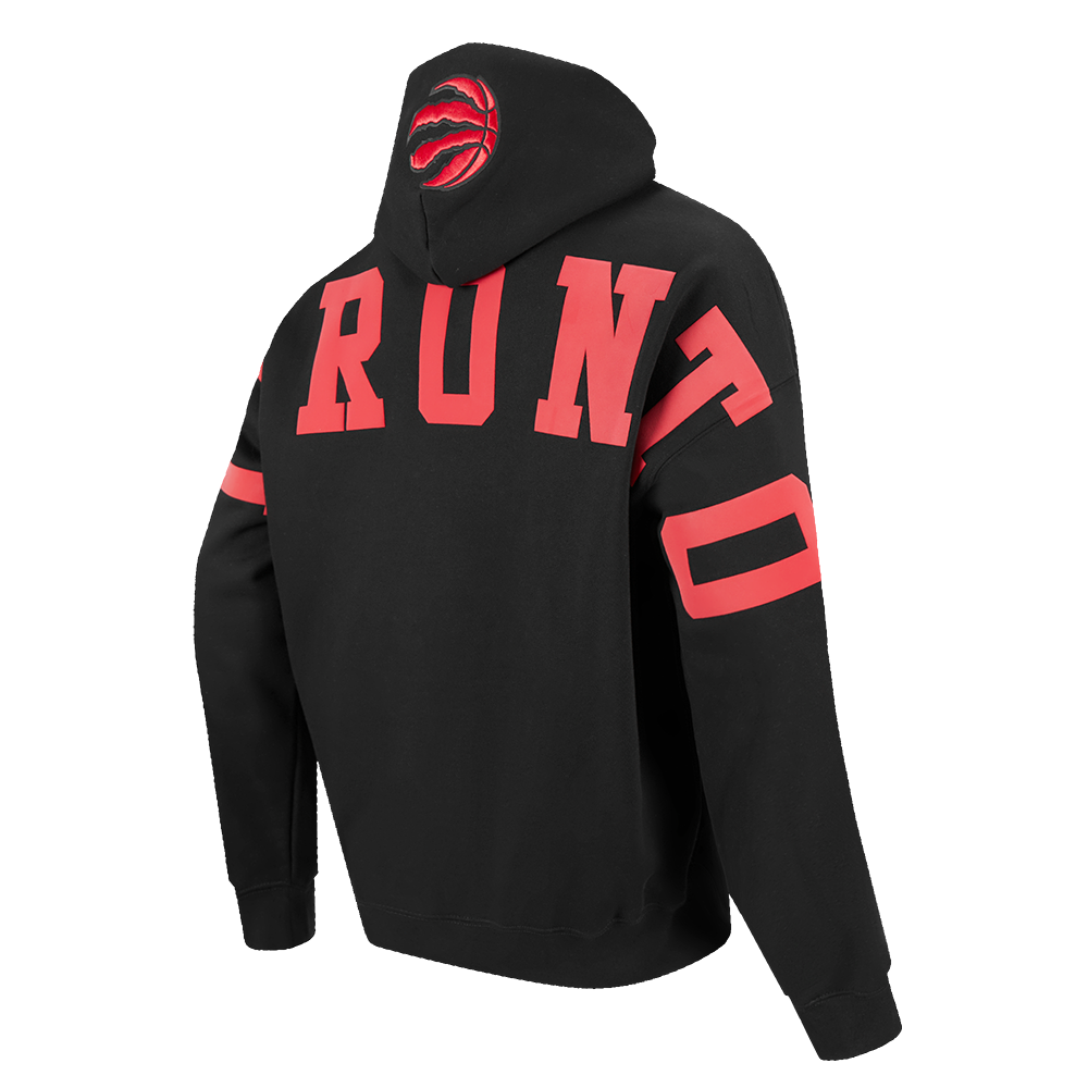 NBA TORONTO RAPTORS WINGSPAN CHANDAIL À CAPUCHON POUR HOMME (NOIR)