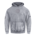 NBA TORONTO RAPTORS WASHED CLASSIC CHANDAIL À CAPUCHON EN MOLLETON FRANÇAIS DÉLAVÉ À L'ENZYME À ÉPAULES TOMBANTES POUR HOMME (GRIS DÉLAVÉ)