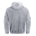 NBA TORONTO RAPTORS WASHED CLASSIC CHANDAIL À CAPUCHON EN MOLLETON FRANÇAIS DÉLAVÉ À L'ENZYME À ÉPAULES TOMBANTES POUR HOMME (GRIS DÉLAVÉ)