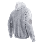 NBA TORONTO RAPTORS WASHED CLASSIC CHANDAIL À CAPUCHON EN MOLLETON FRANÇAIS DÉLAVÉ À L'ENZYME À ÉPAULES TOMBANTES POUR HOMME (GRIS DÉLAVÉ)