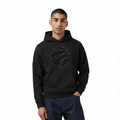 NBA TORONTO RAPTORS BLACKOUT CHANDAIL À CAPUCHON EN MOLLETON À ÉPAULES TOMBANTES POUR HOMME (NOIR)