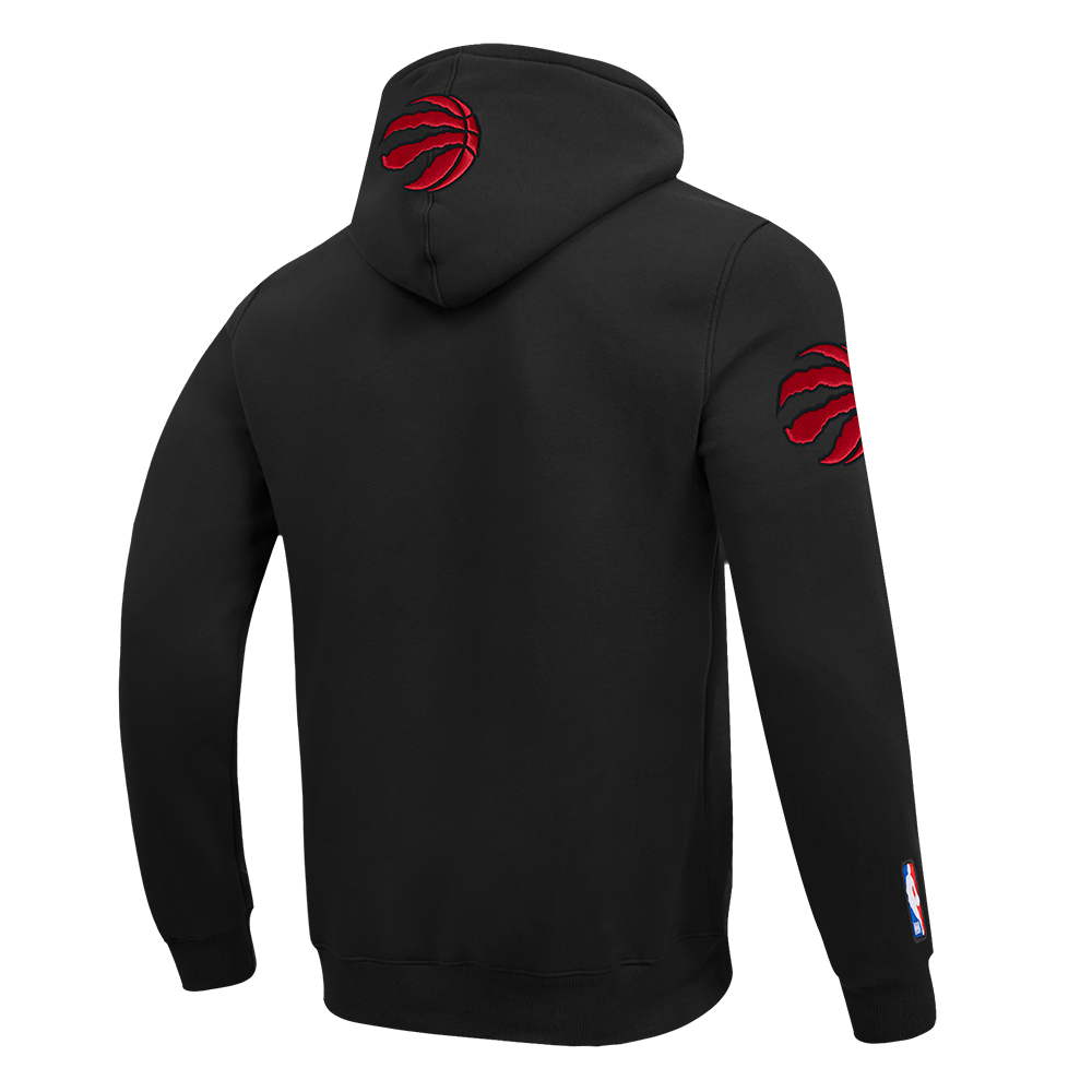 NBA TORONTO RAPTORS CITY ARCH MEN'S FLC PO HOODIE (BLACK)