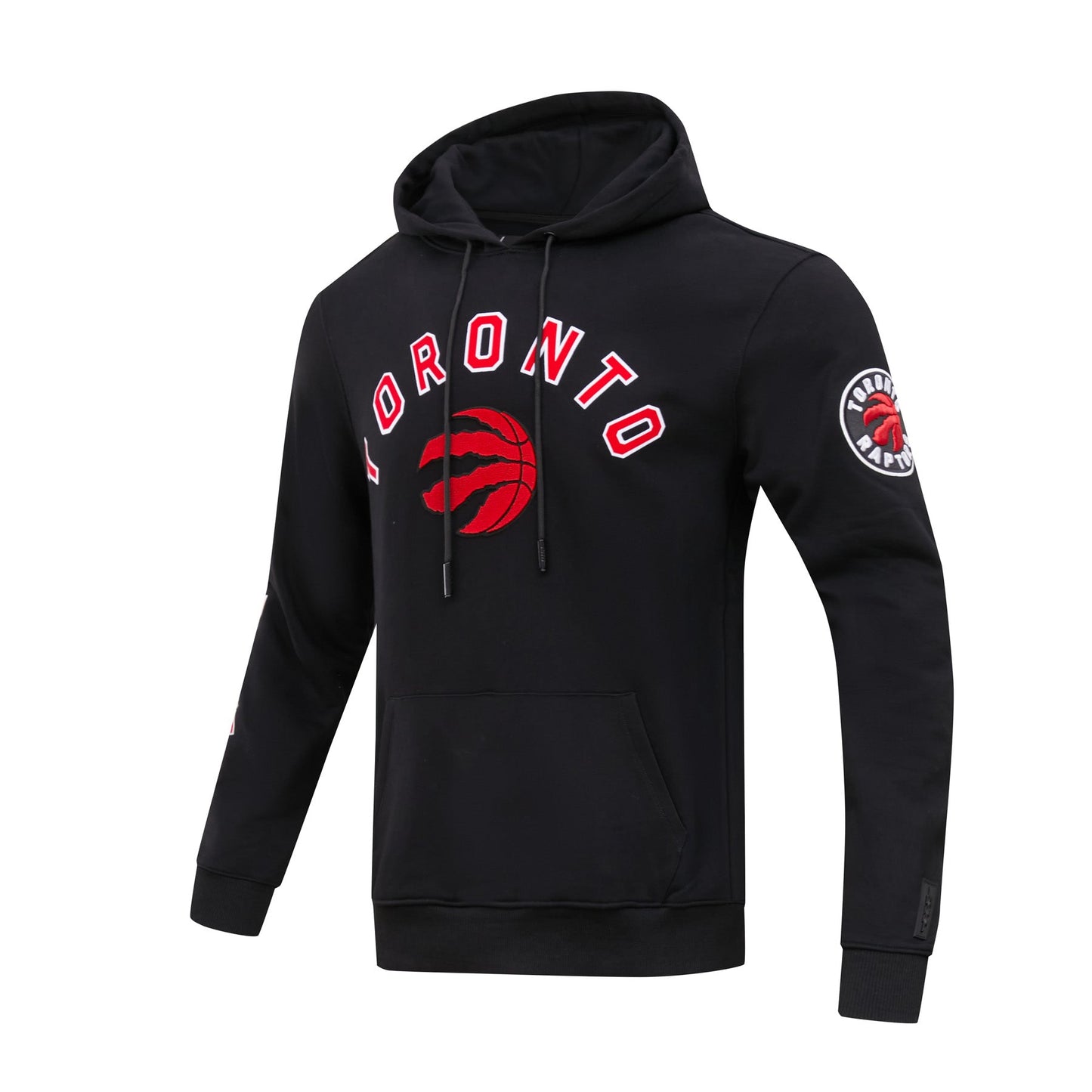 NBA TORONTO RAPTORS CLASSIC MEN'S PO HOODIE (BLACK)