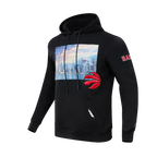 NBA TORONTO RAPTORS CITY SCAPE MEN'S PO HOODIE (BLACK)
