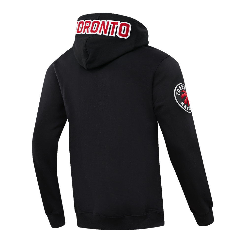 NBA TORONTO RAPTORS CITY SCAPE MEN'S PO HOODIE (BLACK)