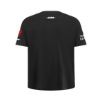 NBA TORONTO RAPTORS CLASSIC T-SHIRT EN JERSEY SIMPLE POUR GARÇON JUNIOR (NOIR)