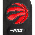 NBA TORONTO RAPTORS CLASSIC T-SHIRT EN JERSEY SIMPLE POUR GARÇON JUNIOR (NOIR)