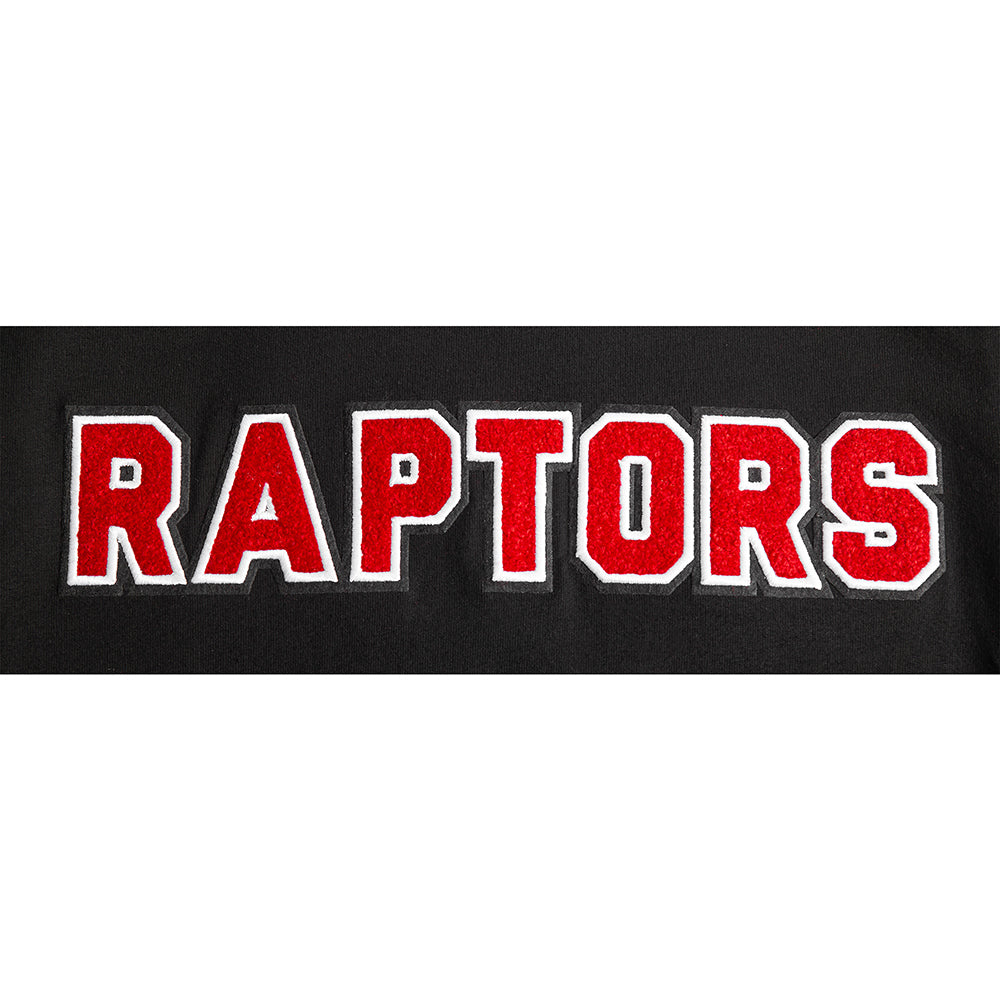 NBA TORONTO RAPTORS CLASSIC T-SHIRT EN JERSEY SIMPLE POUR GARÇON JUNIOR (NOIR)