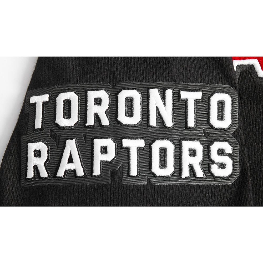 NBA TORONTO RAPTORS CLASSIC T-SHIRT EN JERSEY SIMPLE POUR GARÇON JUNIOR (NOIR)