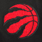 NBA TORONTO RAPTORS CLASSIC BIG BOY'S FLC FZ PO HOODIE (BLACK)