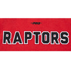 NBA TORONTO RAPTORS CLASSIC BIG BOY'S WOOL VARSITY JACKET (RED/BLACK)